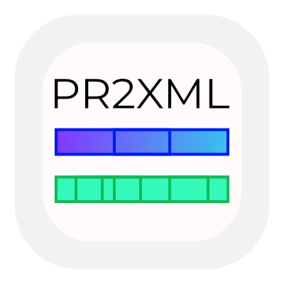 Pr2xml logo