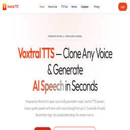 Voxtral TTS logo