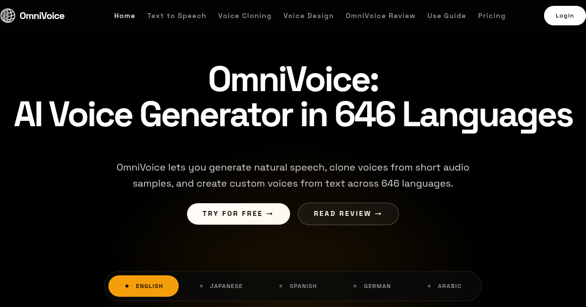 OmniVoice logo